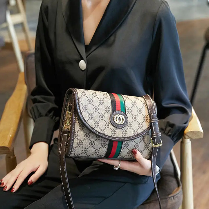 Luxury Canvas Shoulder Bag