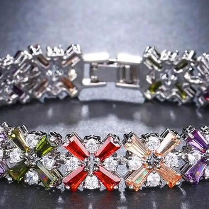 Luxury Crystal Charm Bracelets for Women