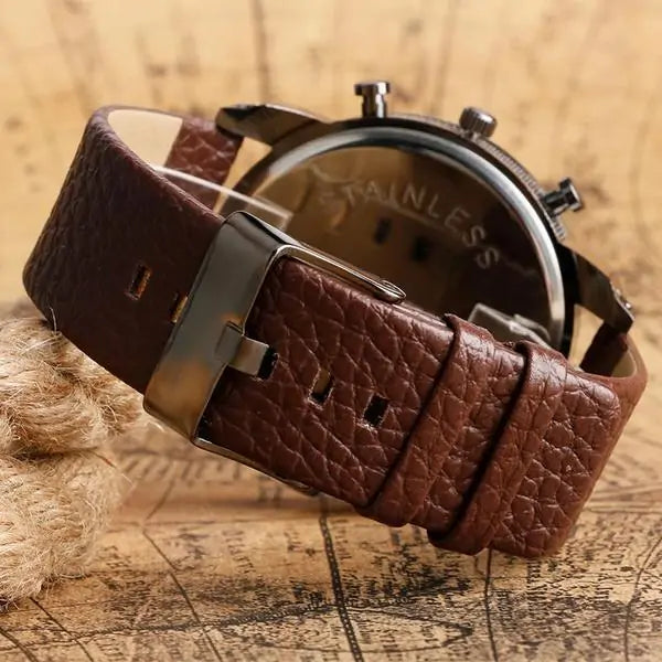 Leather Luxury Watch