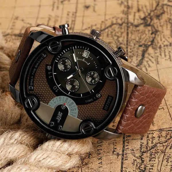 Leather Luxury Watch